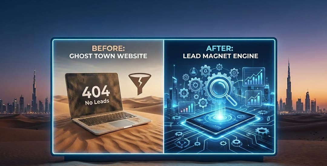 Why Most UAE Websites Don’t Generate Leads (And How to Fix It)
